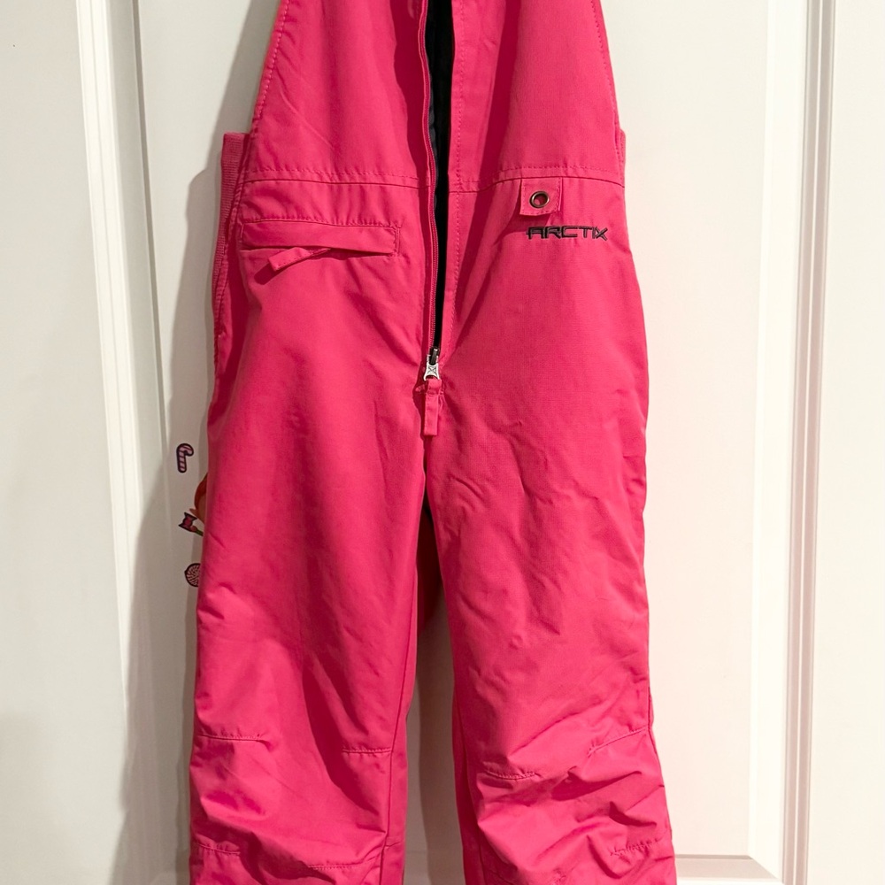 Arctix Kids Pink Snow Bib Overalls